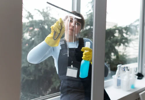 Nettoyage de vitres intérieures et extérieures au Mesnil-en-Thelle